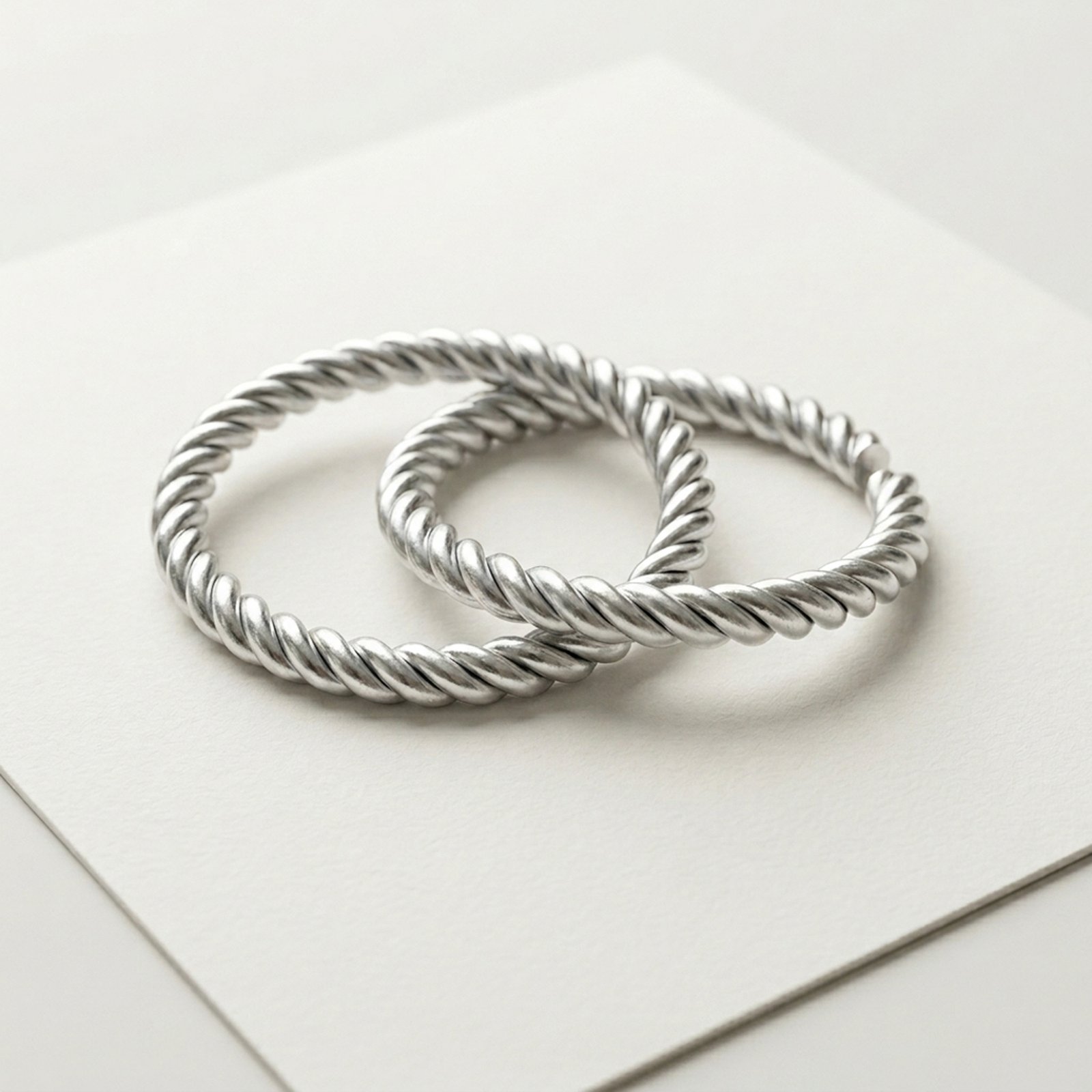 Tribal Twisted Silver Bangles | Traditional Adivasi Kada Set - Image 5